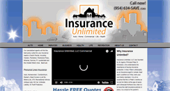 Desktop Screenshot of insuranceunlimitedllc.com